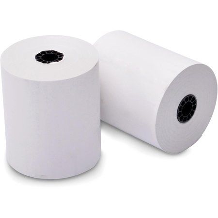 ICONEX Iconex  3.25 in. x 243 ft. 1 Ply Bond Paper POS Receipt Roll; White - Pack of 4 ICX90742242